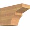 Ekena Millwork Monterey Smooth Rafter Tail, Western Red Cedar, 5 1/2"W x 10"H x 16"L RFT06X10X16MON00SWR - alternate 1